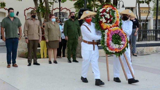 Recuerdan caída en combate de Ignacio Agramonte