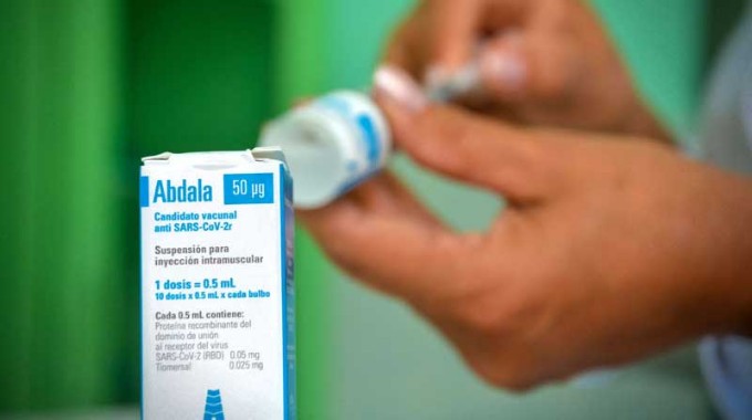 Va bien intervención sanitaria con Abdala, asegura Presidente cubano Va bien intervención sanitaria con Abdala, asegura Presidente cubano