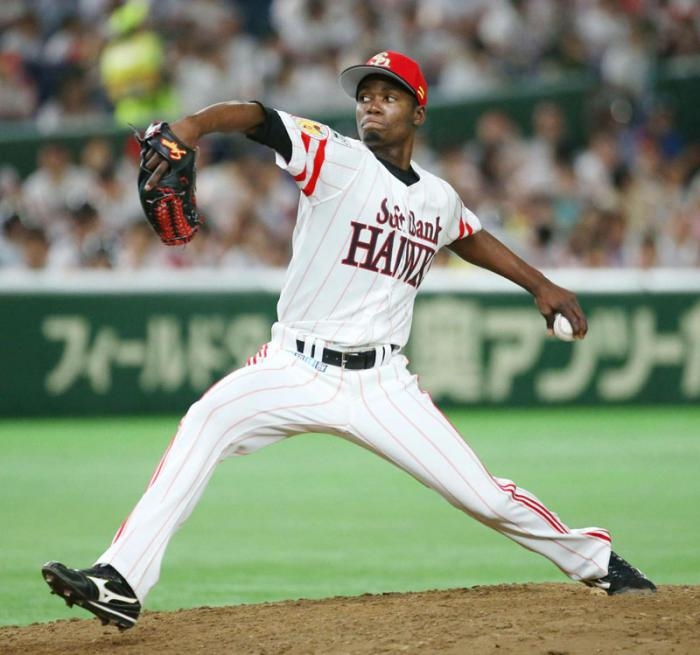 Lanzador cubano Moinelo mantiene destaque en béisbol de Japón Lanzador cubano Moinelo mantiene destaque en béisbol de Japón