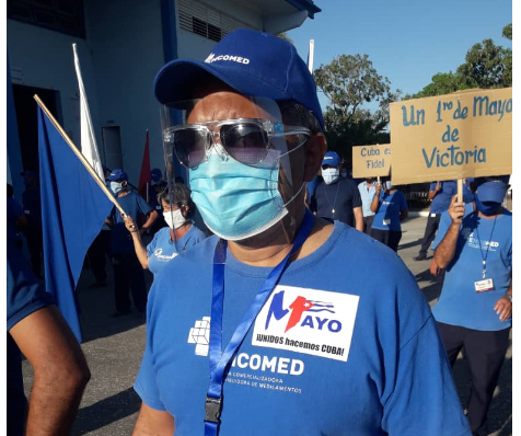 Trabajadores de la industria biofarmacéutica en Granma saludan Primero de Mayo (+fotos)