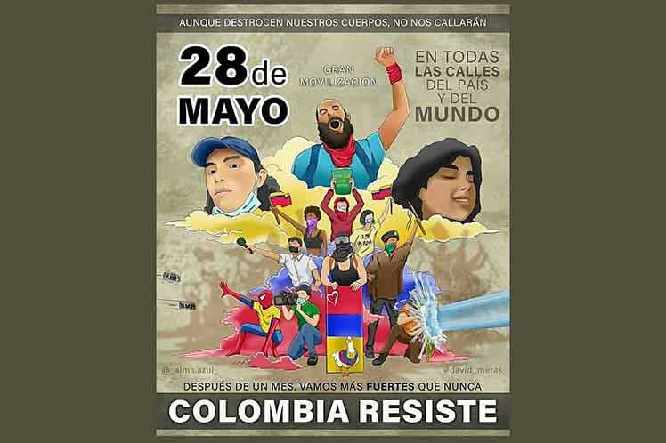 Hechos que sobresalen en un mes de paro en Colombia