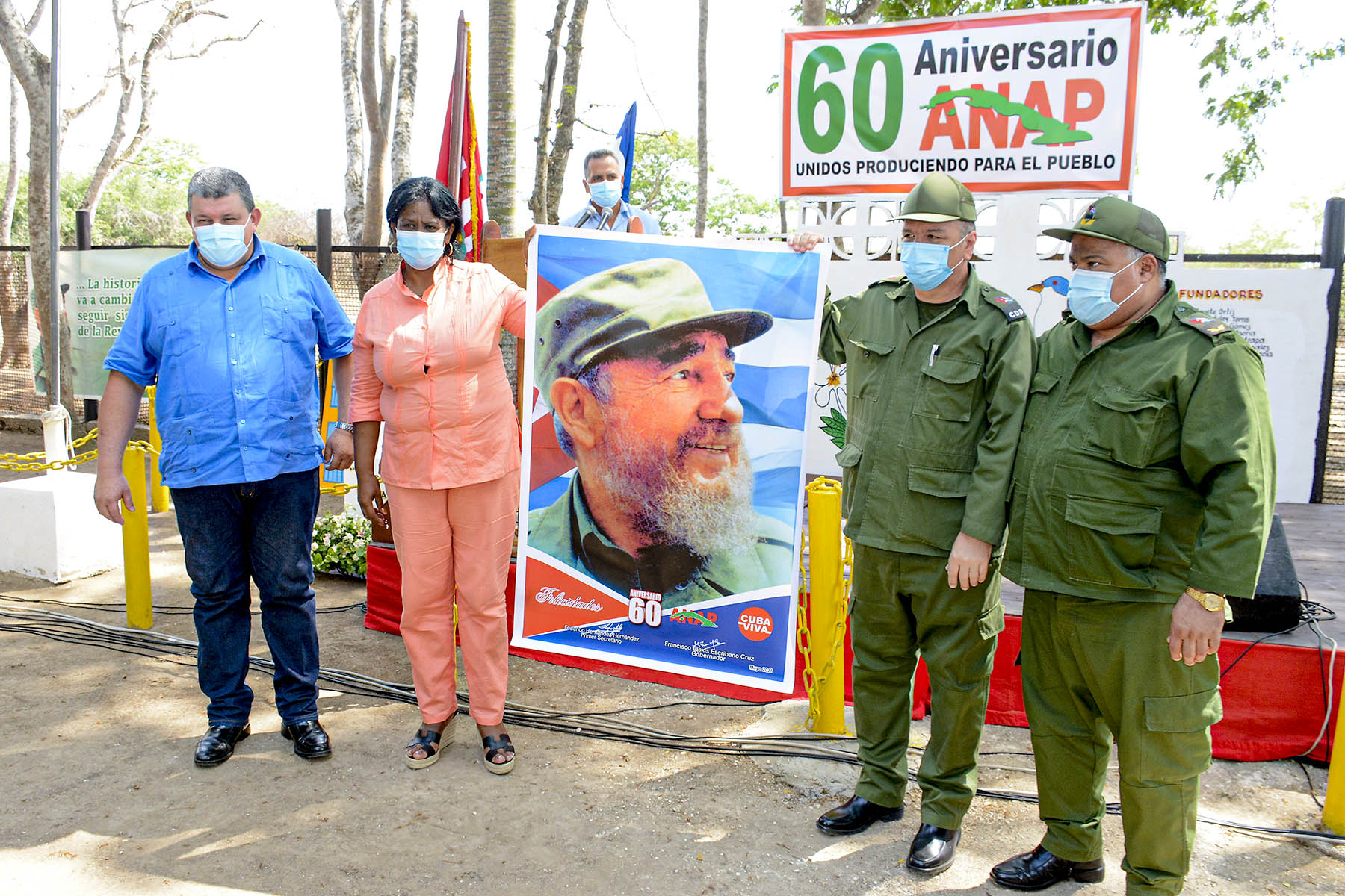 Ratifican campesinos compromisos con la Revolución