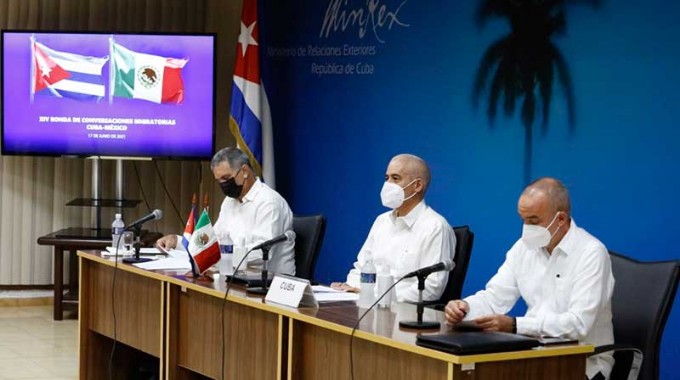 Concluye nueva ronda de conversaciones migratorias Cuba-México Concluye nueva ronda de conversaciones migratorias Cuba-México