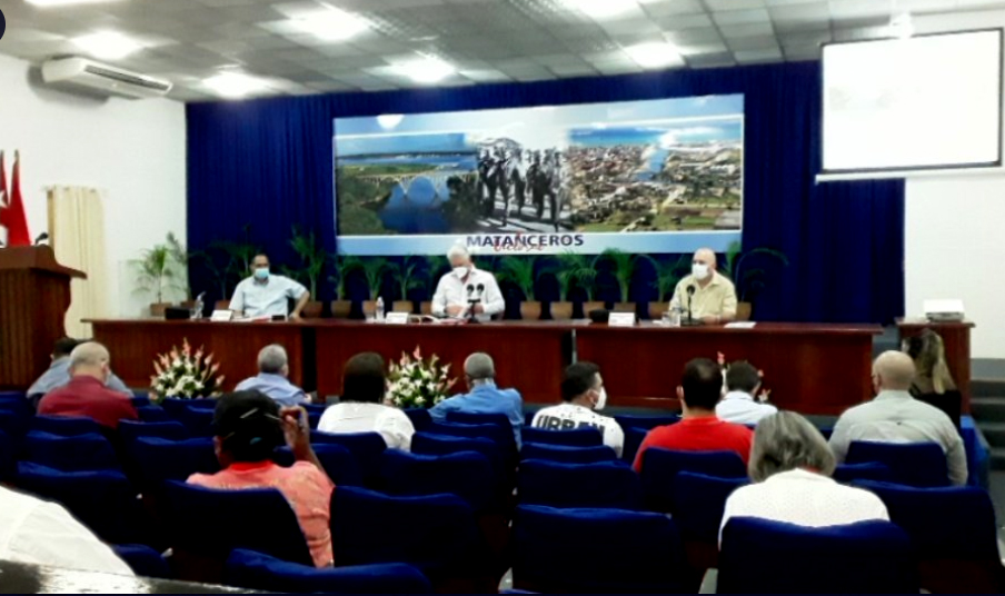 Evalúa Díaz-Canel papel del Partido Comunista en provincia de Cuba Evalúa Díaz-Canel papel del Partido Comunista en provincia de Cuba