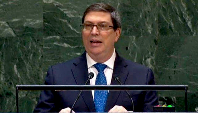 Cuba denuncia en ONU recrudecimiento del bloqueo de EEUU en pandemia Cuba denuncia en ONU recrudecimiento del bloqueo de EEUU en pandemia