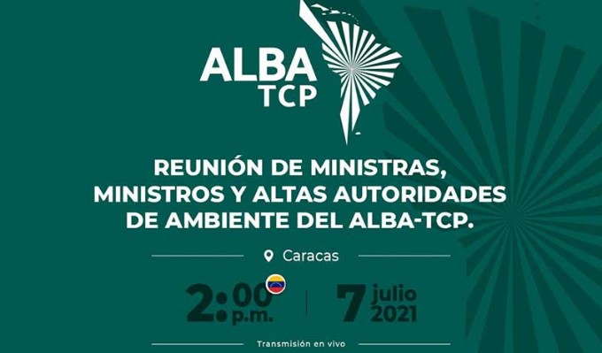 Sesionará reunión de altas autoridades de Medio Ambiente de ALBA-TCP Sesionará reunión de altas autoridades de Medio Ambiente de ALBA-TCP