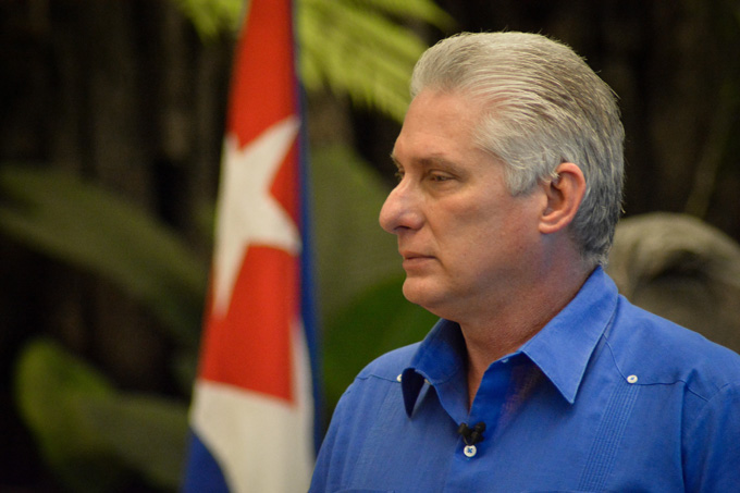 Díaz-Canel no llamó al desorden Díaz-Canel no llamó al desorden