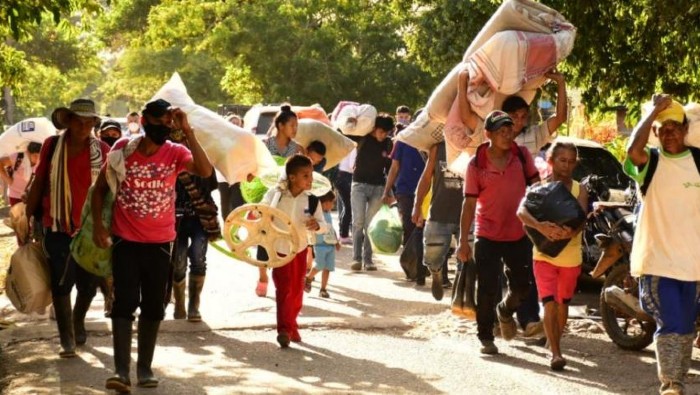 Empeora crisis humanitaria por desplazamientos en Nariño, Colombia