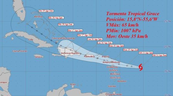 Se forma nueva tormenta tropical y Fred se adentra en el estrecho de la Florida