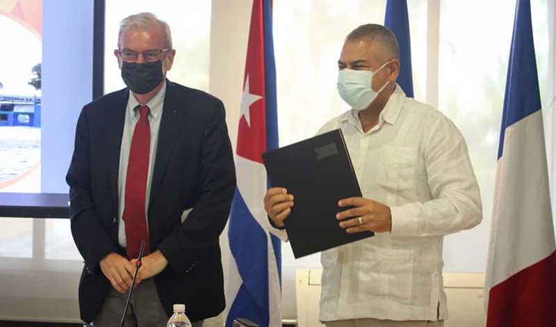 Firman PNUD Cuba y Francia proyecto sobre Cambio Climático