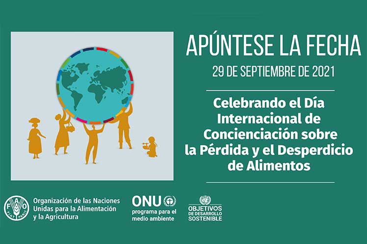 ONU promueve acciones contra la pérdida y desperdicio de alimentos