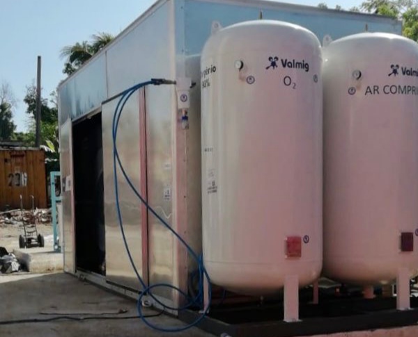 Inician instalación de planta de oxígeno donada por la Unicef Inician instalación de planta de oxígeno donada por la Unicef