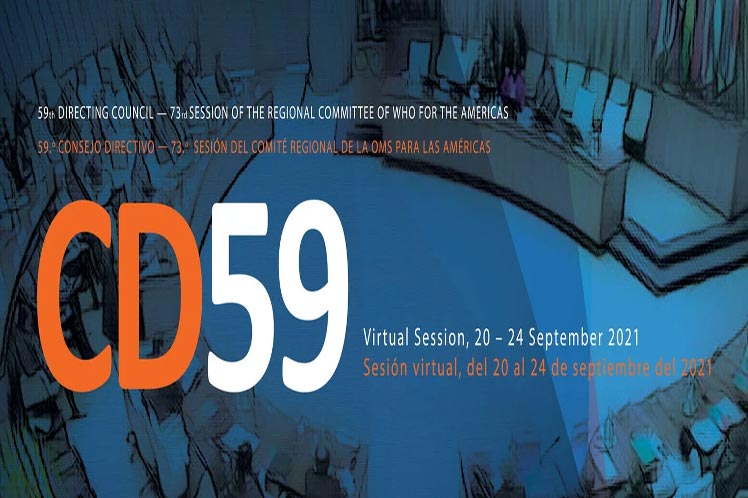Comienza 59 Consejo Directivo de OPS enfocado en pandemia de Covid-19