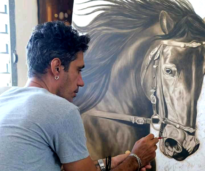 Yoel Quezada: “Básicamente soy un pintor” Yoel Quezada: “Básicamente soy un pintor”