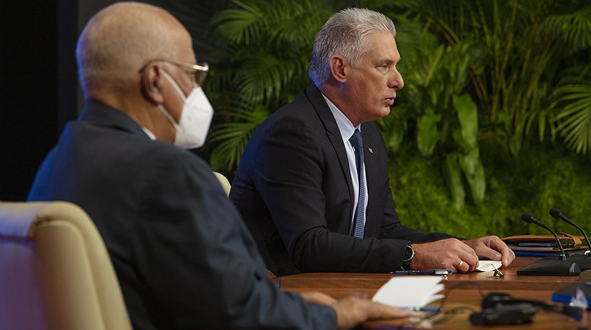 Díaz-Canel: Cooperar es el verbo clave Díaz-Canel: Cooperar es el verbo clave