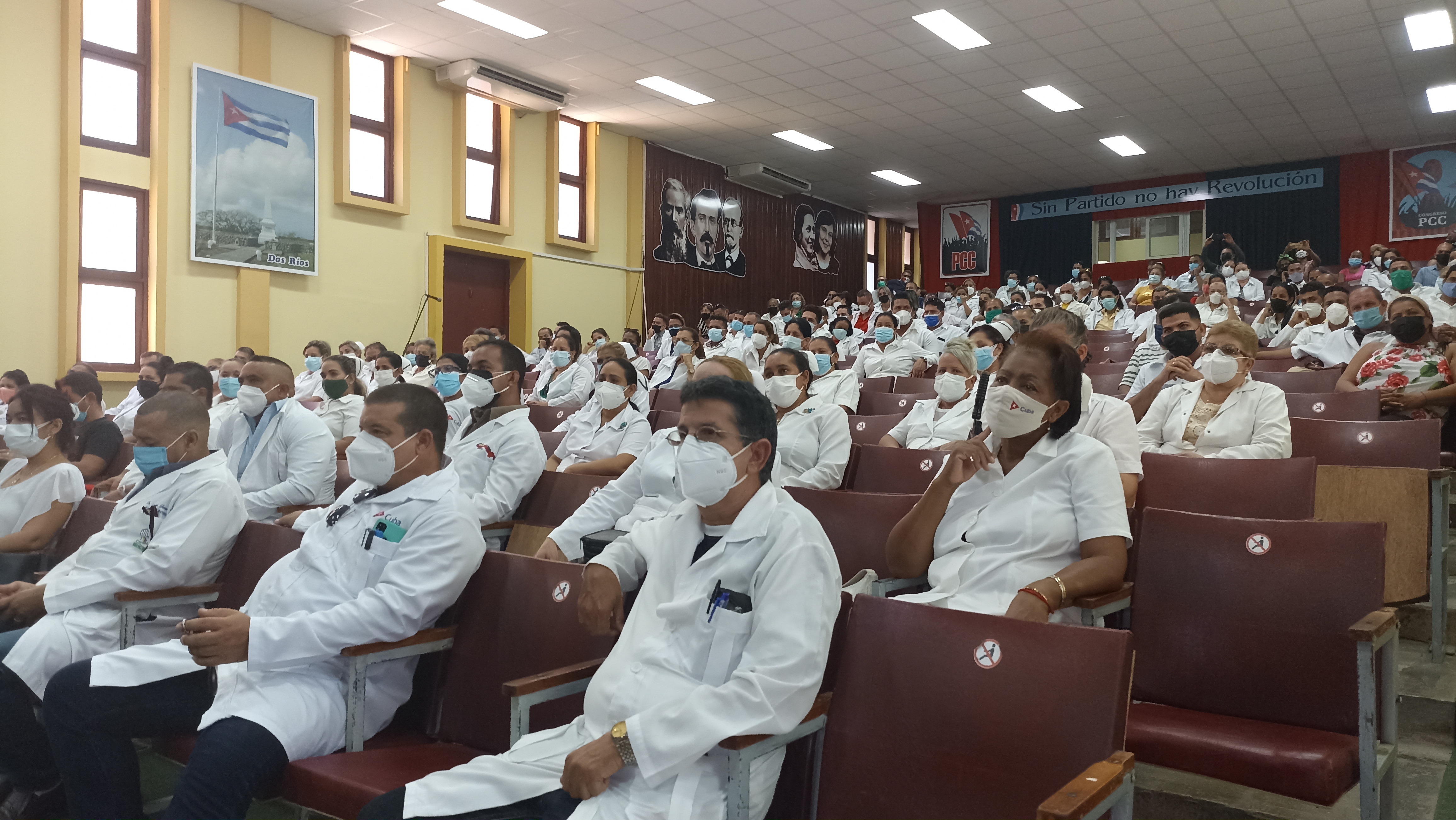 Trabajadores del sector de la salud reafirman su apoyo al proceso revolucionario