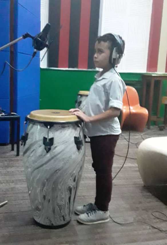 Graba Lincom Jefferson con el Septeto santiaguero Graba Lincom Jefferson con el Septeto santiaguero