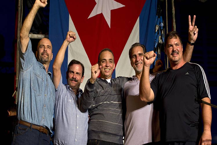 Cinco Héroes de la República de Cuba desde hace 20 años Cinco Héroes de la República de Cuba desde hace 20 años
