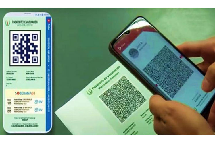 Cuba cuenta con certificado digital de vacunación Cuba cuenta con certificado digital de vacunación