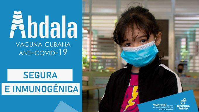 Abdala demuestra seguridad e inmunogenicidad en los niños Abdala demuestra seguridad e inmunogenicidad en los niños