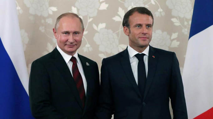 Expectativas y desafíos de reunión Macron-Putin en Moscú