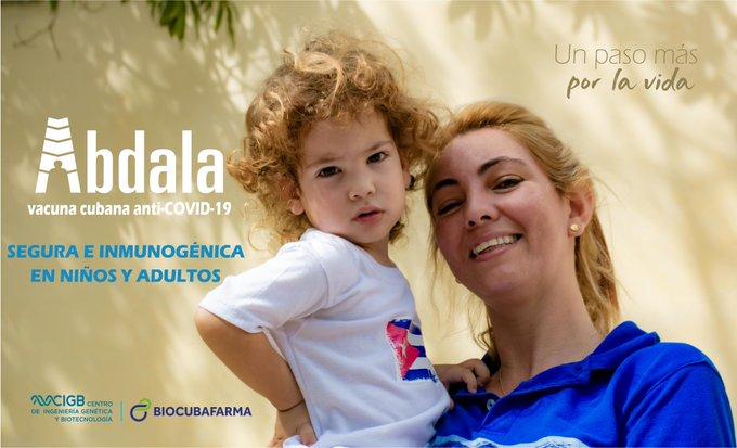 Diseñan ensayo clínico con vacuna Abdala en lactantes entre seis y 11 meses de edad Diseñan ensayo clínico con vacuna Abdala en lactantes entre seis y 11 meses de edad