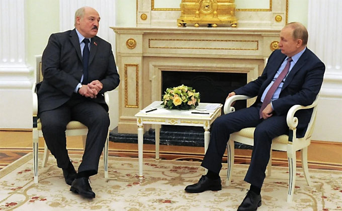 Presidentes de Rusia y Belarús concluyeron reunión en Sochi