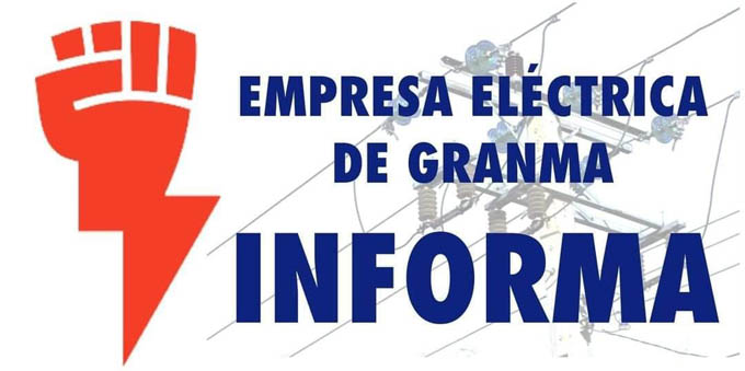 Eléctrica Granma informa sobre afectaciones al servicio