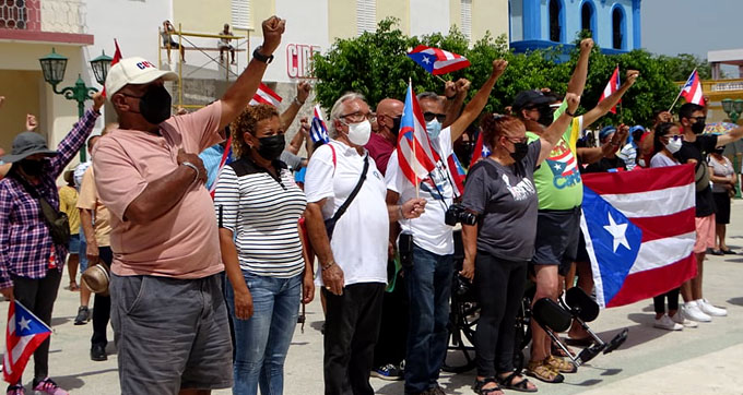 Visita Granma brigada de solidaridad Juan Rius Rivera Visita Granma brigada de solidaridad Juan Rius Rivera
