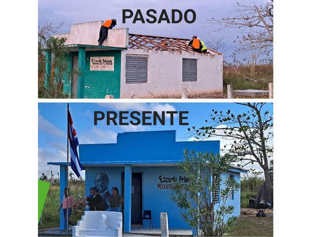 Occidente de Cuba recupera centros de enseñanza afectados por huracán (+Foto) Occidente de Cuba recupera centros de enseñanza afectados por huracán (+Foto)