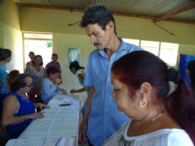 Refrendan electores de Granma importancia del delegado Refrendan electores de Granma importancia del delegado