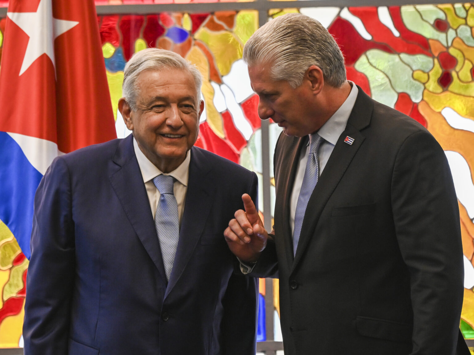 Presidente de Cuba sostuvo diálogo con su homólogo de México Presidente de Cuba sostuvo diálogo con su homólogo de México