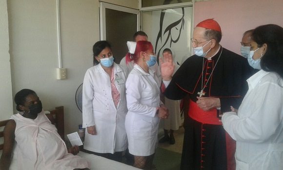 Cardenal Beniamino Stella, enviado del Papa Francisco, visitó hogar materno de Cienfuegos Cardenal Beniamino Stella, enviado del Papa Francisco, visitó hogar materno de Cienfuegos