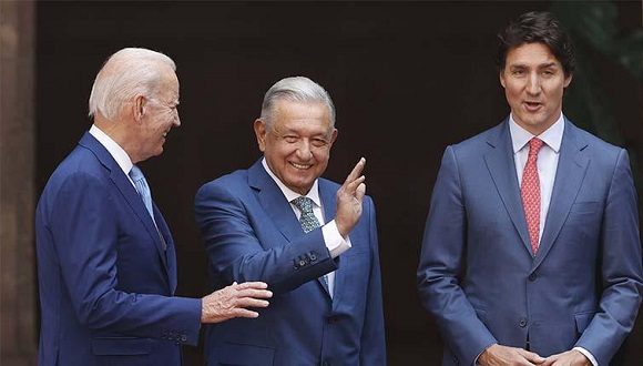 Mensajes de Biden, Trudeau y López Obrador por senderos distintos Mensajes de Biden, Trudeau y López Obrador por senderos distintos