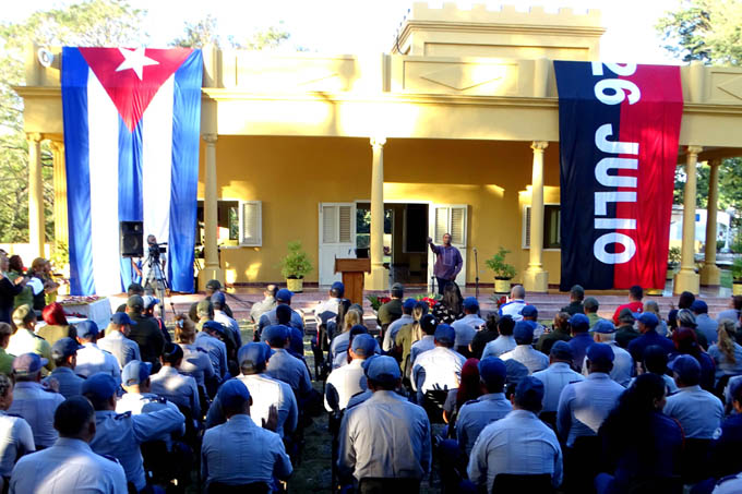Conmemoran aniversario 64 de la Policía Nacional Revolucionaria Conmemoran aniversario 64 de la Policía Nacional Revolucionaria