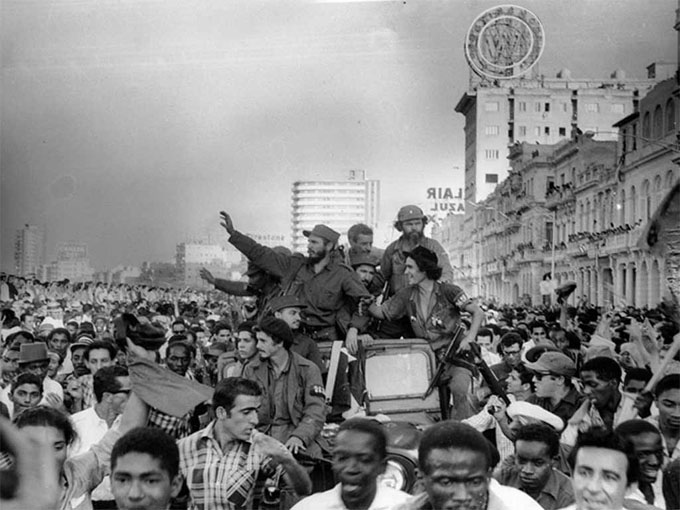 Cuba conmemora aniversario 64 de la entrada de Fidel a La Habana Cuba conmemora aniversario 64 de la entrada de Fidel a La Habana