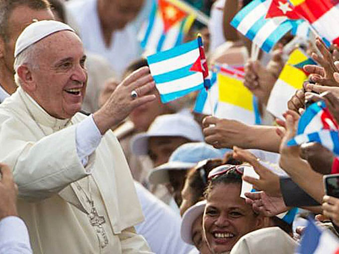 Papa Francisco agradece al pueblo cubano su ejemplo de colaboración Papa Francisco agradece al pueblo cubano su ejemplo de colaboración