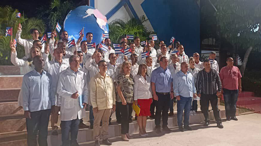 Envía Cuba brigada médica del Contingente Henry Reeve a Türkiye Envía Cuba brigada médica del Contingente Henry Reeve a Türkiye