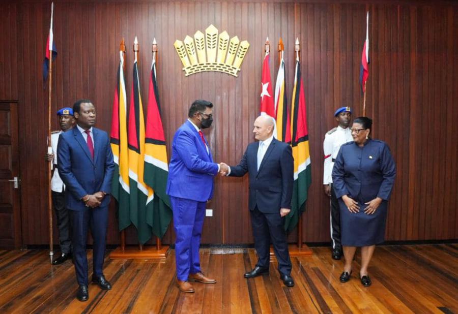 Destaca presidente de Guyana vínculos con Cuba en diversas áreas Destaca presidente de Guyana vínculos con Cuba en diversas áreas