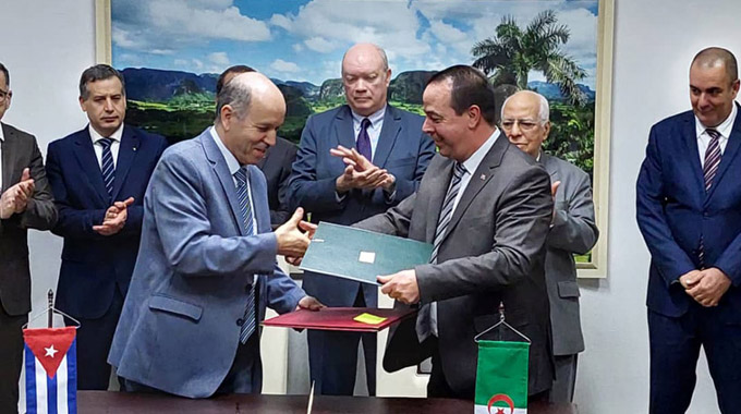 Resaltan fortalecimiento de cooperación sanitaria Cuba-Argelia Resaltan fortalecimiento de cooperación sanitaria Cuba-Argelia