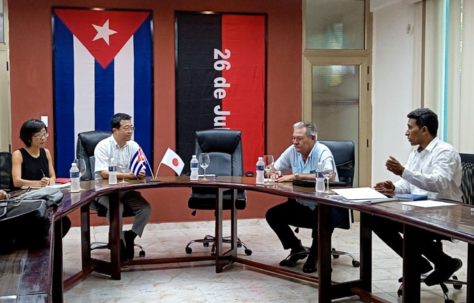 Intercambia embajador japonés con empresarios granmenses Intercambia embajador japonés con empresarios granmenses