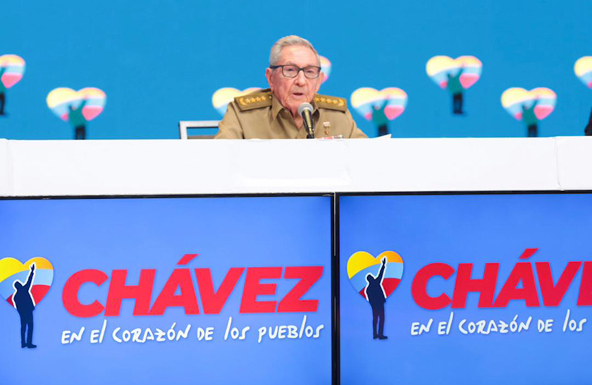 Ratificó Raúl Castro acompañamiento permanente de Cuba a Venezuela Ratificó Raúl Castro acompañamiento permanente de Cuba a Venezuela