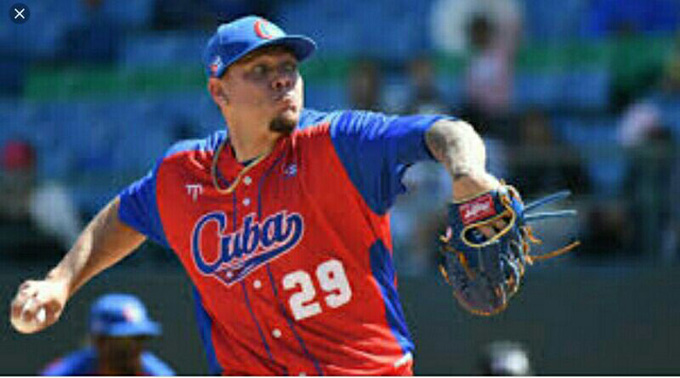 Yariel Rodríguez vs. Países Bajos en V Clásico Mundial de Béisbol Yariel Rodríguez vs. Países Bajos en V Clásico Mundial de Béisbol