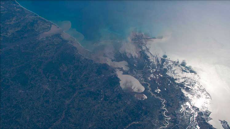 Registro satelital de la NASA revela aumento del nivel del mar
