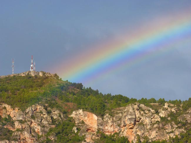 El arcoíris, colores para disfrutar