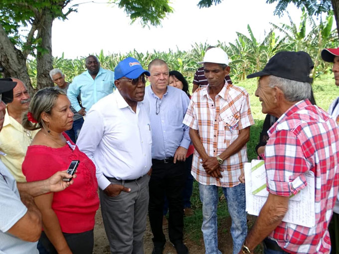 Chequea Vicepresidente cubano Plan de Soberanía, Seguridad Alimentaria y Nutricional en Granma Chequea Vicepresidente cubano Plan de Soberanía, Seguridad Alimentaria y Nutricional en Granma