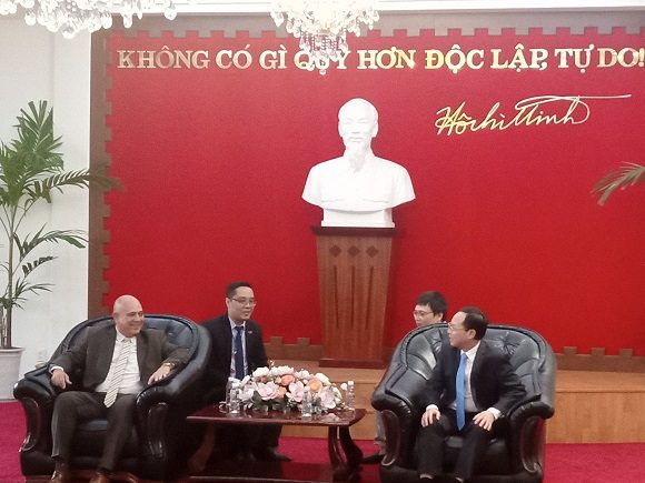 Morales Ojeda llega a Ciudad Ho Chi Minh e inicia así su visita oficial a Vietnam Morales Ojeda llega a Ciudad Ho Chi Minh e inicia así su visita oficial a Vietnam