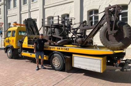 Conozca a la bicicleta más pesada en el planeta Tierra