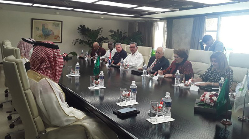 Fortalecen Cuba y Arabia Saudí diálogos de cooperación