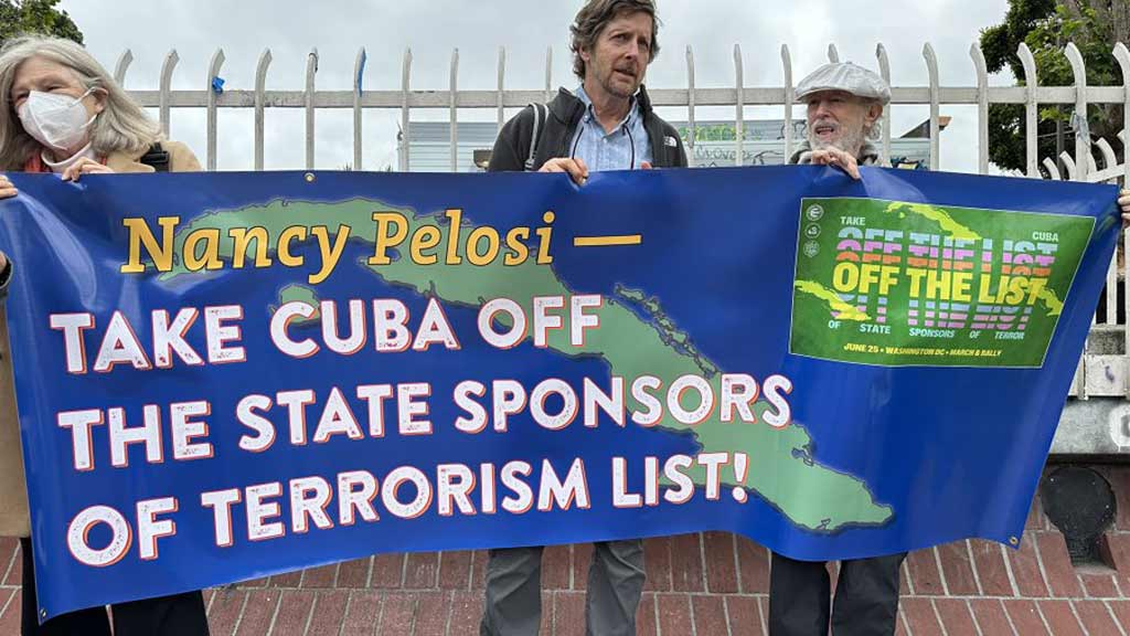 Llamado por Cuba frente a la Casa Blanca Llamado por Cuba frente a la Casa Blanca